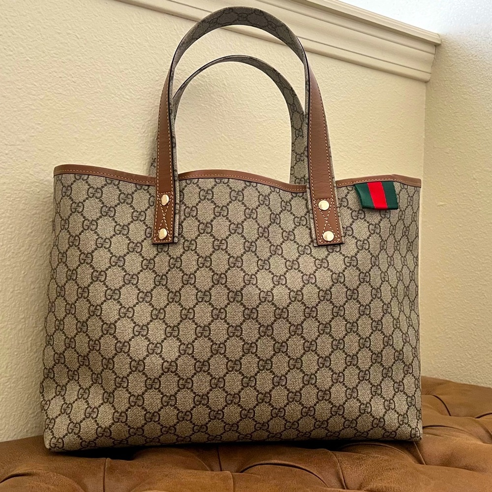 Gucci Canvas Tote